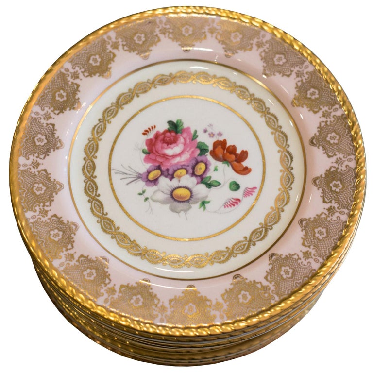 Antique sales dessert plates