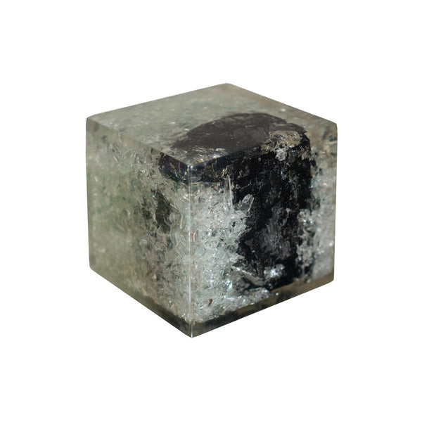 CONTEMPORARY RESIN CUBE