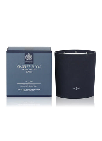 CHARLES FARRIS GRAND CASCADE 3 WICK CANDLE