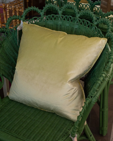 STUDIO MAISON NURITA CREAM AND MULTICOLOUR FLORAL BROCADE PILLOW