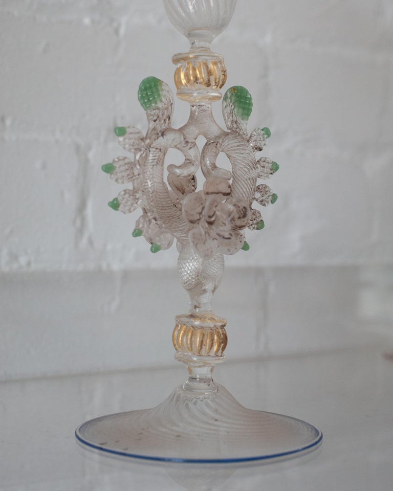 ANTIQUE MURANO FLUTE/VASE