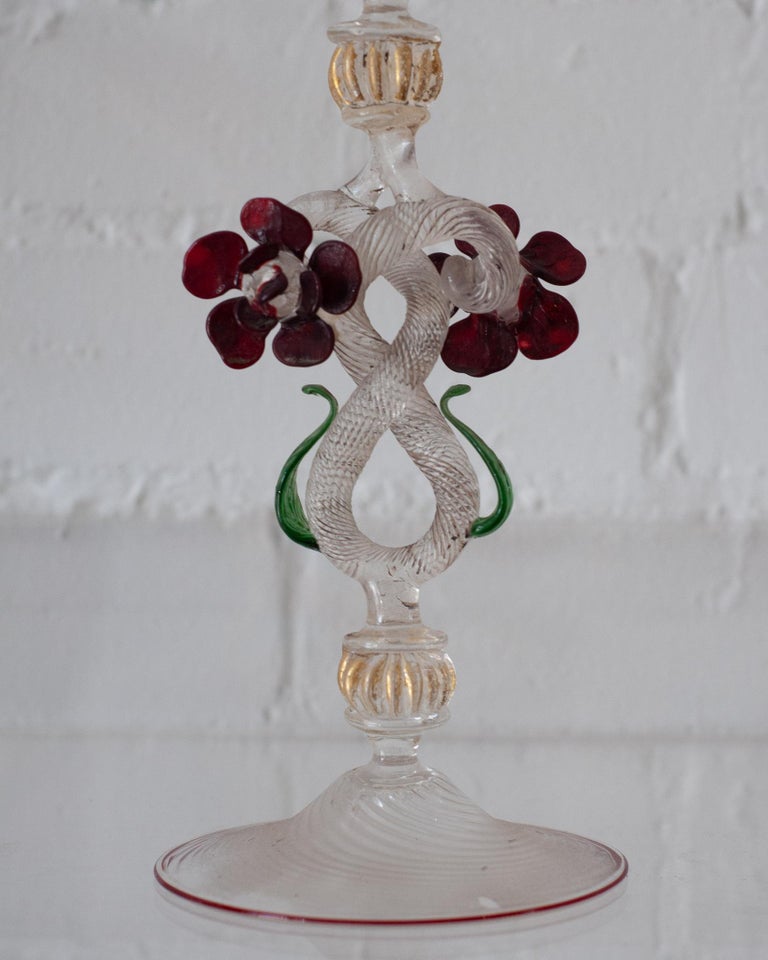 ANTIQUE MURANO FLUTE/VASE