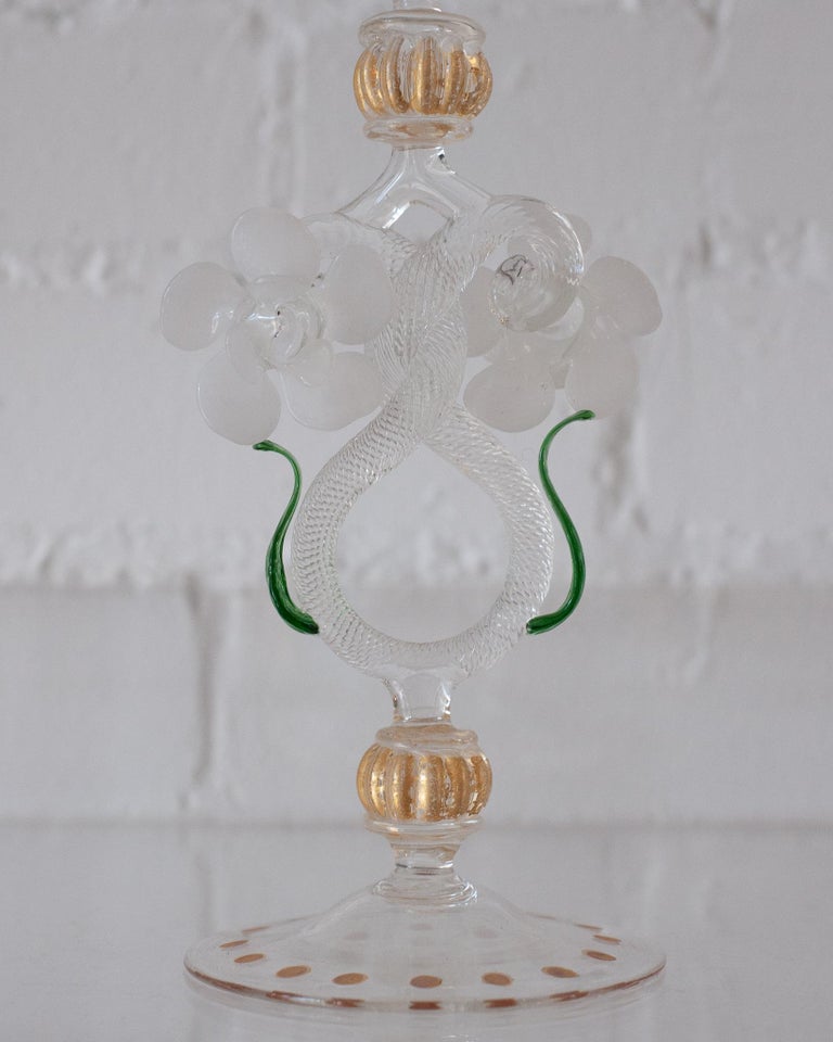 ANTIQUE MURANO FLUTE/VASE