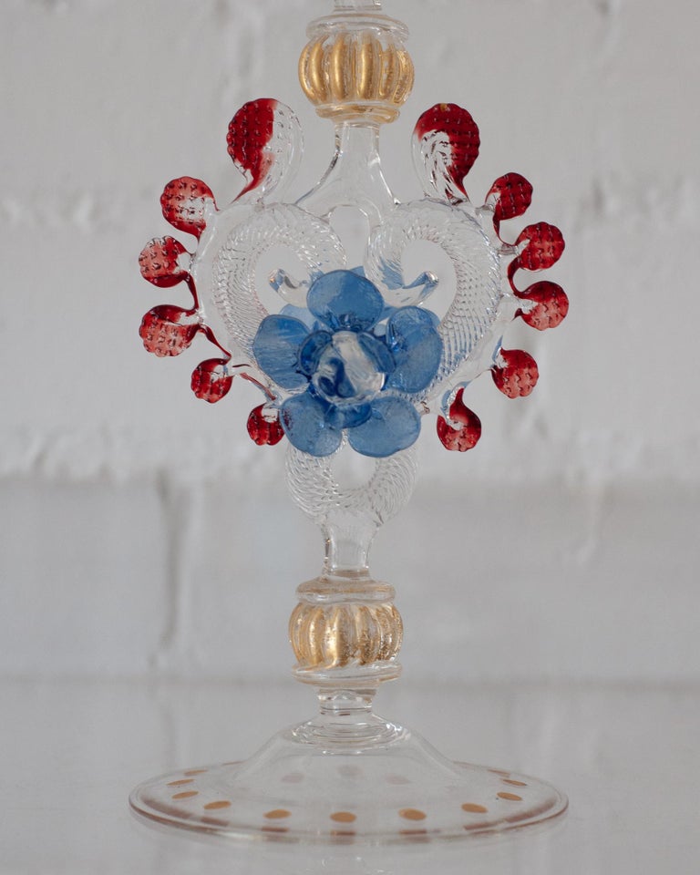 ANTIQUE MURANO FLUTE/VASE