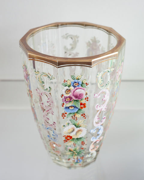 ANTIQUE BOHEMIAN MOSER VASE