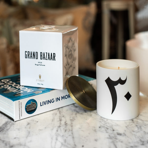 L'OBJET GRAND BAZAAR PORCELAIN CANDLE