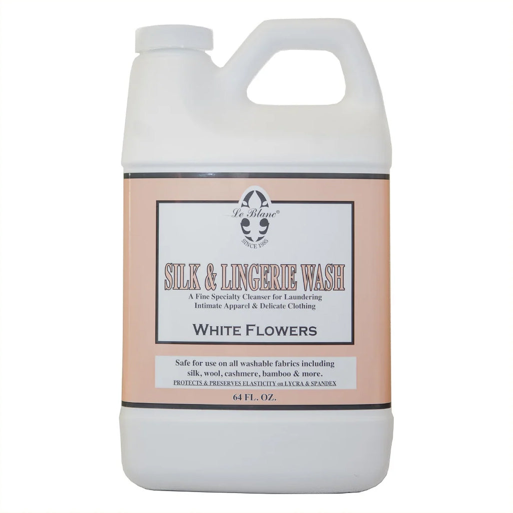 LE BLANC SILK & LINGERIE WASH - WHITE FLOWERS