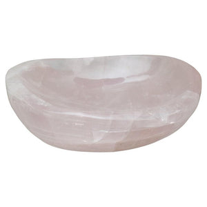 CONTEMPORARY ROSE QUARTZ BOWL