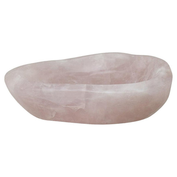 CONTEMPORARY ROSE QUARTZ BOWL