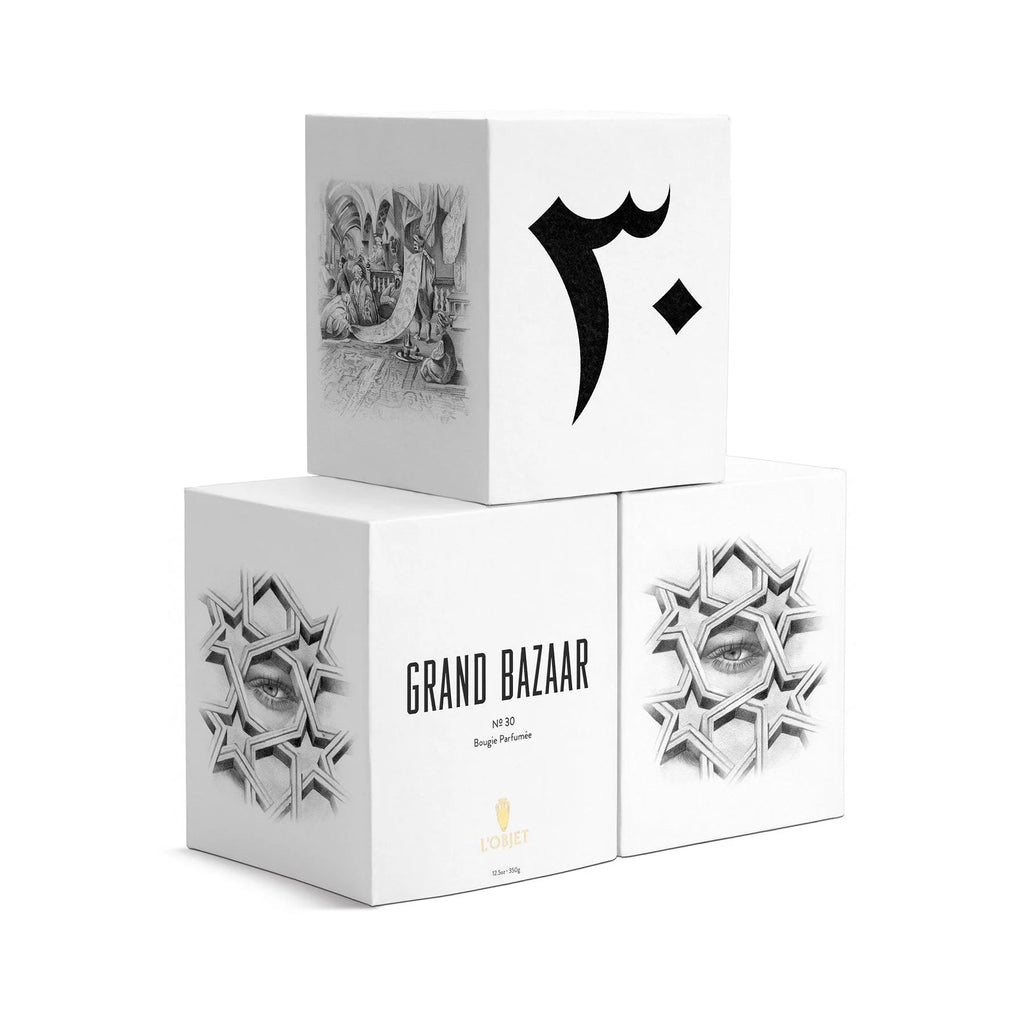 L'OBJET GRAND BAZAAR PORCELAIN CANDLE