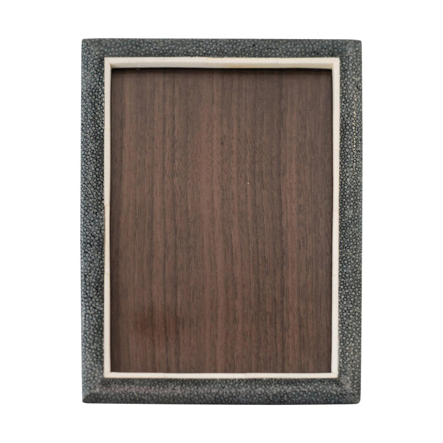 SMALL SHAGREEN BLUE/BLACK FRAME