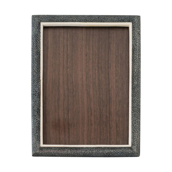 SMALL SHAGREEN BLUE/BLACK FRAME