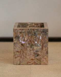 INLAID MOTHER OF PEARL CONTAINER