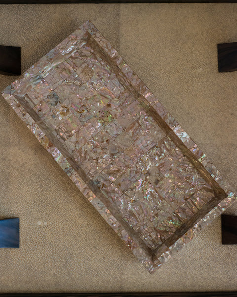 INLAID MOTHER OF PEARL TRAY