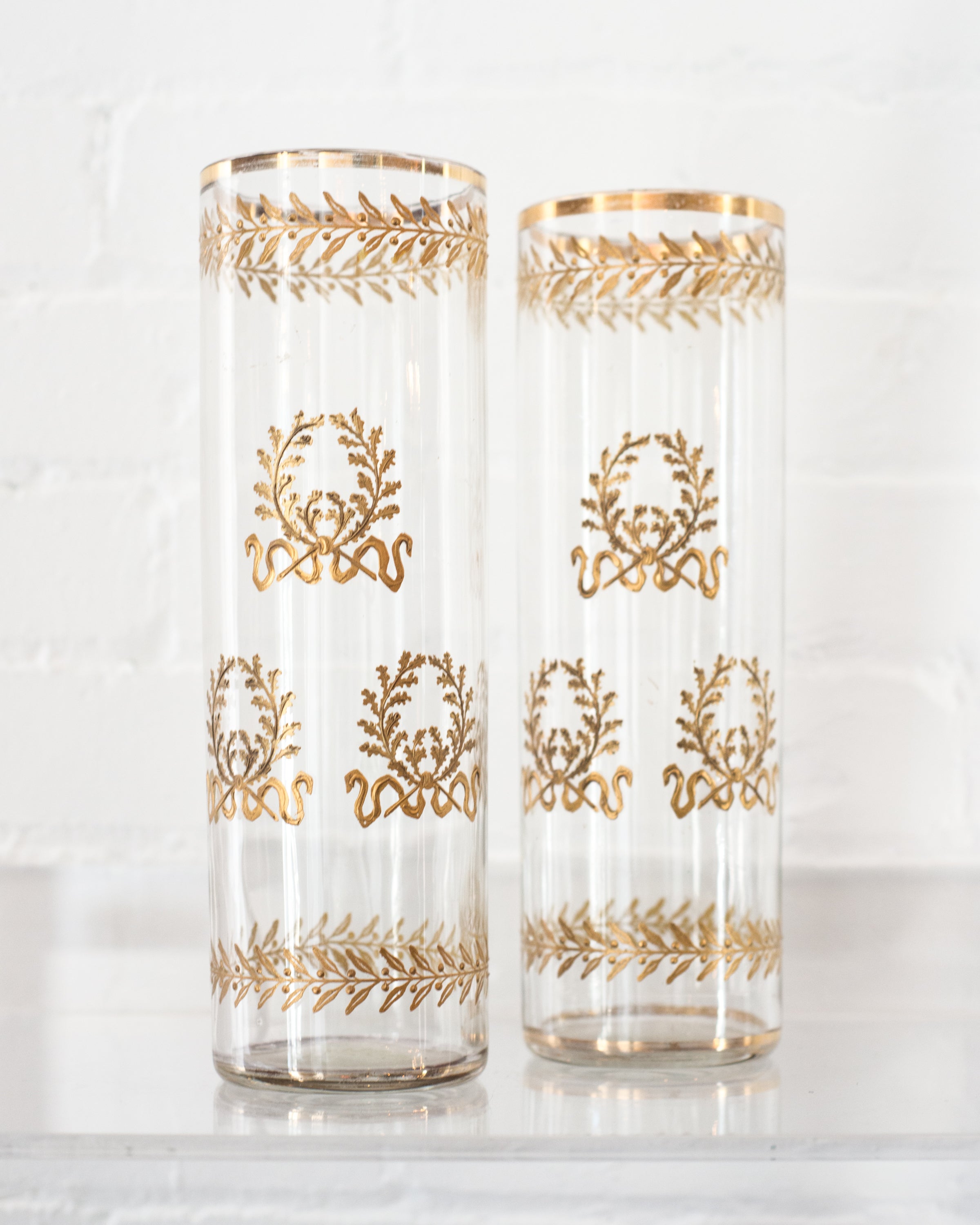 ANTIQUE FRENCH PAIR OF EMPIRE VASES