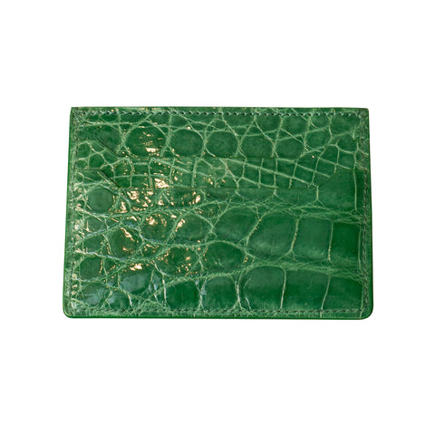 Contemporary Genuine Alligator Cardholder