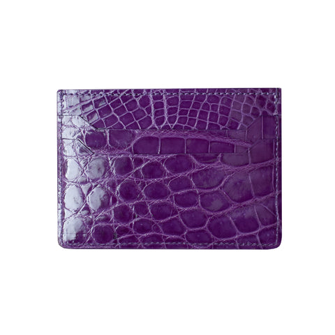 Contemporary Genuine Alligator Cardholder