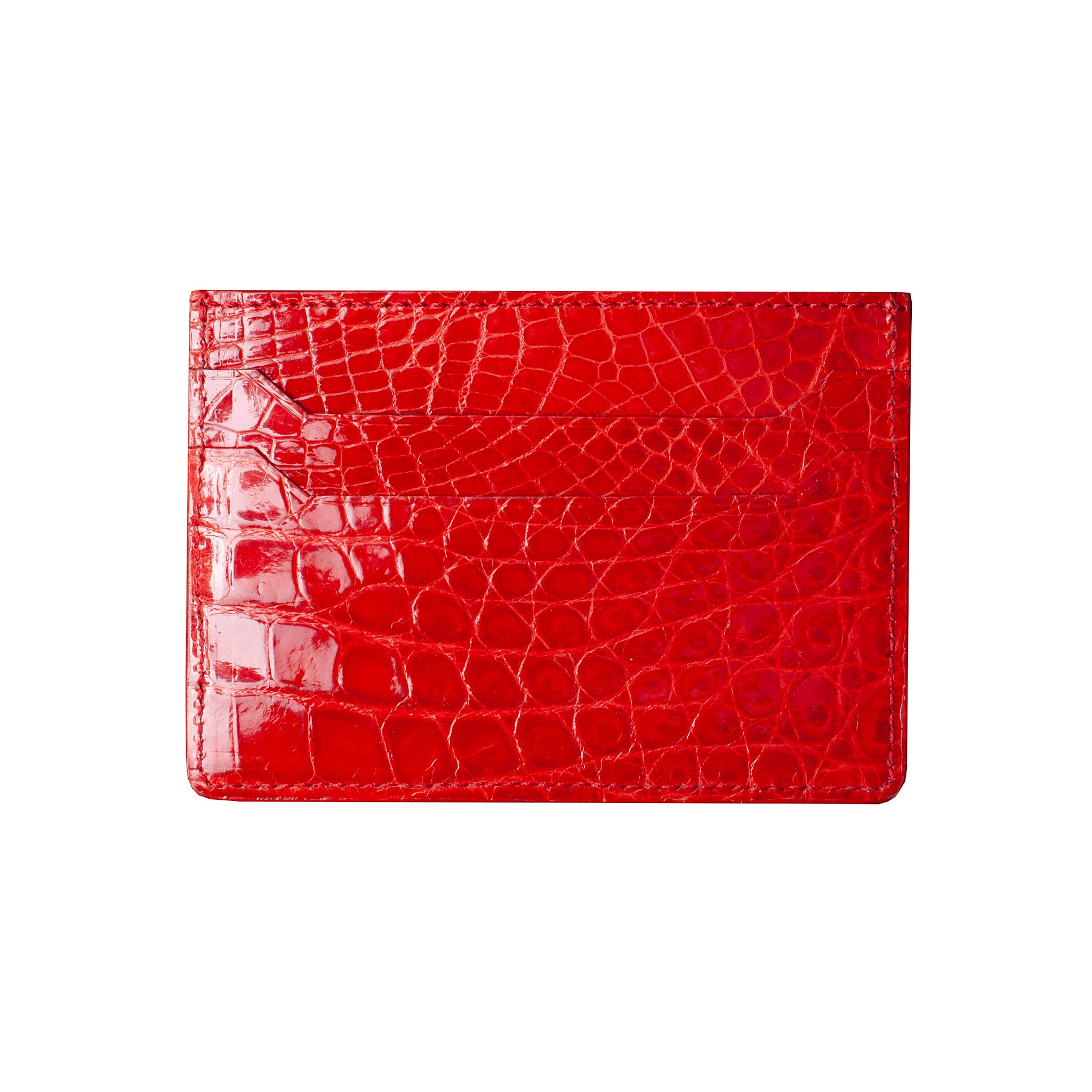 Contemporary Genuine Alligator Cardholder