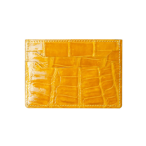 Contemporary Genuine Alligator Cardholder