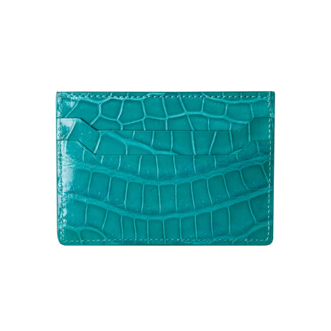 Contemporary Genuine Alligator Cardholder