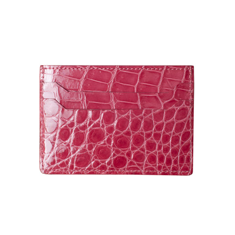 Contemporary Genuine Alligator Cardholder