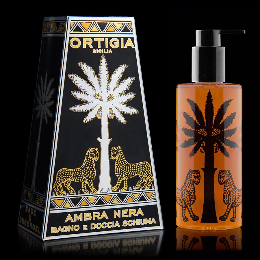 ORTIGIA AMBRA NERA SHOWER GEL