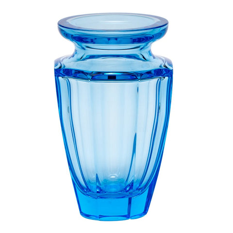 MOSER AQUAMARINE ETERNITY VASE